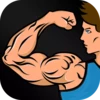 arm workout biceps exercise android application logo